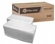 MERIDA Biele papierové utierky so sadou 4000 ks