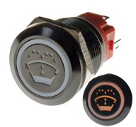 TLAČIDLO PROTI VANDALU 19mm PODLOŽKY 12V 3A P TLAČIDLO PROTI VANDALU 19mm PODLOŽKY 12V 3A P
