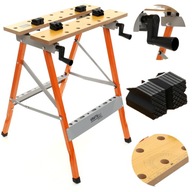 Skladacie zarážky Workshop Tool Table 100KG Kraft&Dele 60x63x78 cm Skladacie zarážky Workshop Tool Table 100KG Kraft&Dele 60x63x78 cm