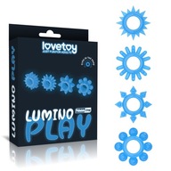 Prstene svietiace v tme Lumino Play 4 ks Prstene svietiace v tme Lumino Play 4 ks