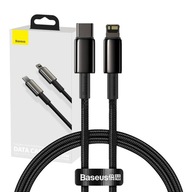 BASEUS SILNÝ KÁBEL USB-C TO LIGHTNING 1M