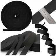PLETENÉ OBLEČENIE Elastické, krajčírske elastické, ČIERNA, elastické, ploché, 25 m, 40 mm PLETENÉ OBLEČENIE Elastické, krajčírske elastické, ČIERNA, elastické, ploché, 25 m, 40 mm