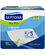 Septona Dry+ hygienické vložky 90x60cm 15 kusov Septona Dry+ hygienické vložky 90x60cm 15 kusov