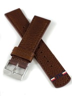 Originálny hnedý kožený remienok na hodinky Tommy Hilfiger 1791629 22 mm Originálny hnedý kožený remienok na hodinky Tommy Hilfiger 1791629 22 mm