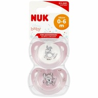 NUK SILIKÓNOVÉ SEDADLO 0-6m DISNEY BAMBI 2ks NUK SILIKÓNOVÉ SEDADLO 0-6m DISNEY BAMBI 2ks