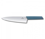 Kuchársky nôž, široká čepeľ, 20 cm, chrpa modrá Victorinox 6.9016.202B