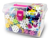 Meli Klocki Constructor Pink TravelBox 500 + KARTY Meli Klocki Constructor Pink TravelBox 500 + KARTY