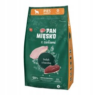 Suché krmivo pre psov M 3 kg Morka s kačicou a bylinkami Pan Mięsko Suché krmivo pre psov M 3 kg Morka s kačicou a bylinkami Pan Mięsko