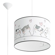 Závesná lampa CAT 40 cats room pre dievča Závesná lampa CAT 40 cats room pre dievča