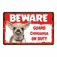Nálepky na auto 13 cm x 8,5 cm Beware Guard Chi Nálepky na auto 13 cm x 8,5 cm Beware Guard Chi