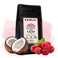Kafelov káva MALINY S KOKOSOM 250g mletá Kafelov káva MALINY S KOKOSOM 250g mletá
