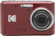 Červený fotoaparát KODAK FZ45 16Mpx