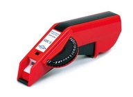 Raziaci stroj na štítky MOTEX E505, červený, na 3D pásky 6 a 9 mm