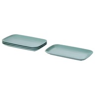 IKEA FARGKLAR Matný tanier j/tyrkysový 30x18cm 4ks IKEA FARGKLAR Matný tanier j/tyrkysový 30x18cm 4ks
