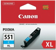 Atramentová kazeta CANON CLI-551C XL azúrová Atramentová kazeta CANON CLI-551C XL azúrová