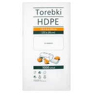 HDPE vrecia na potraviny 14x4x26 cm 1000 kusov HDPE vrecia na potraviny 14x4x26 cm 1000 kusov