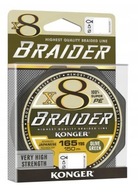 KONGER BRAIDER X8 INVISIBLE 0,10 / 150