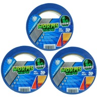 WORMS TAPE PÁSKA MALIARSKA MODRÁ 48mm x50m 3ks WORMS TAPE PÁSKA MALIARSKA MODRÁ 48mm x50m 3ks