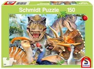 Puzzle Schmidt 150 dielikov Dinosaury Puzzle Schmidt 150 dielikov Dinosaury