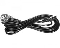 Schuko - IEC C13 napájací kábel 5m GOOBAY Schuko - IEC C13 napájací kábel 5m GOOBAY