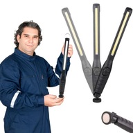 LED COB pracovná lampa, dobíjací magnet LED COB pracovná lampa, dobíjací magnet