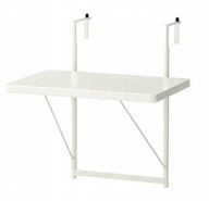 IKEA TORPARO Balkónový stolík Bočný stolík 50 cm BIELA