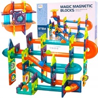 SADA KREATÍVNYCH MAGNETICKÝCH BLOKOV POSÚVAČ NA LOPTIČKY 96 EL DARČEK SADA KREATÍVNYCH MAGNETICKÝCH BLOKOV POSÚVAČ NA LOPTIČKY 96 EL DARČEK