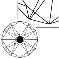 Geometrické čierne priemyselné kovové hodiny Geometrické čierne priemyselné kovové hodiny