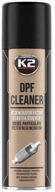 K2 DPF CLEANER čistí 500 ml filter pevných častíc
