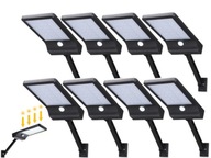 8x 2,5W LED reflektor + Twilight Motion Sensor