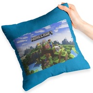 MODRÝ VANKÚŠ PRE DARČEK PRE FANÚŠIKOVNÍKOV MINECRAFTU - TOP KVALITA MODRÝ VANKÚŠ PRE DARČEK PRE FANÚŠIKOVNÍKOV MINECRAFTU - TOP KVALITA