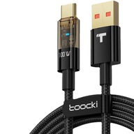 TOOCKI super FAST USB-C Type-C 100W kábel PD QC TOOCKI super FAST USB-C Type-C 100W kábel PD QC