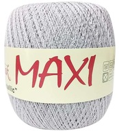 Maxi Metallic Altin Basak 1367 sivá so striebornou niťou Maxi Metallic Altin Basak 1367 sivá so striebornou niťou