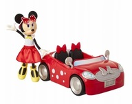 Súprava bábiky Minnie Mouse + Jakks Pacific Convertible Car Set