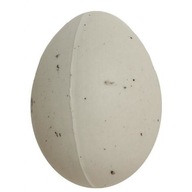 Plastové prepeličie vajíčko 3 cm BIELA ​​Veľká noc