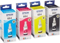 SADA ATRAMENTOV EPSON 664 T6641 T6643 T6644 originál SADA ATRAMENTOV EPSON 664 T6641 T6643 T6644 originál