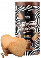 GBS Drinking prášková mliečna čokoláda ZEBO Spiced cookies 250g GBS Drinking prášková mliečna čokoláda ZEBO Spiced cookies 250g