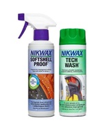 Nikwax Tech Wash + Softshell Proof Spray 2 x 300 ml