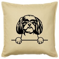 SHIH TZU SHITZU SZITSU DOG DOG darčekový vankúš SHIH TZU SHITZU SZITSU DOG DOG darčekový vankúš