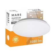Okrúhle biele LED stropné svietidlo MARS 24W 4000K 38 cm IP20 Okrúhle biele LED stropné svietidlo MARS 24W 4000K 38 cm IP20