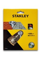 STANLEY priebežný diamantový kotúč TURBO/DRY 125mm betón/kameň/žula STANLEY priebežný diamantový kotúč TURBO/DRY 125mm betón/kameň/žula