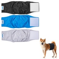 opakovane použiteľná plienka pre psov, 3 ks S 23-33 cm opakovane použiteľná plienka pre psov, 3 ks S 23-33 cm