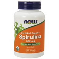 NOW FOODS SPIRULINA MARINE ALGAE 500 mg 200 tabliet NOW FOODS SPIRULINA MARINE ALGAE 500 mg 200 tabliet