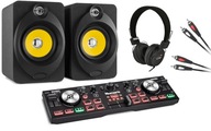 Numark DJ2GO s monitormi + slúchadlami DJ Set a Numark DJ2GO s monitormi + slúchadlami DJ Set a