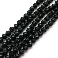 R-9- Lávová guľa 8mm Cord Black flash