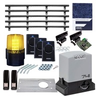 SADA PRE POSUVNÚ BRÁNU DELTA 3 FAAC 741 3x LED LAMPA NA DIAĽKOVÉ OVLÁDANIE 5x PÁSEK SADA PRE POSUVNÚ BRÁNU DELTA 3 FAAC 741 3x LED LAMPA NA DIAĽKOVÉ OVLÁDANIE 5x PÁSEK
