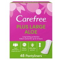 Carefree Plus Large hygienické vložky Aloe Vera Scent 48 ks.