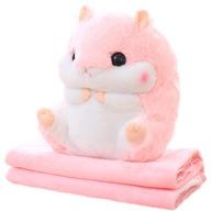 PRIKRÝVKA HAMSTER CUDDLE PINK MASKOT 3V1 VANKÚŠ! PRIKRÝVKA HAMSTER CUDDLE PINK MASKOT 3V1 VANKÚŠ!