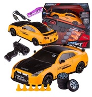 AUTO CAR RC DRIFT 1:24 2,4 GHz 4WD ŽLTÝ