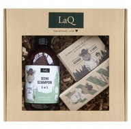 LAQ WILD Z LESA SET PRE MUŽOV ŠAMPÓN 300ml + OLEJ 30ml + MYDLO 85g LAQ WILD Z LESA SET PRE MUŽOV ŠAMPÓN 300ml + OLEJ 30ml + MYDLO 85g